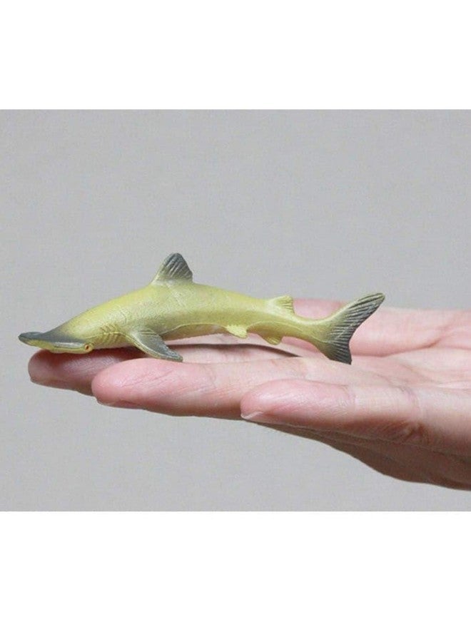 DIMAZO Small Kids Sea & Wild Animal Toys Sets for Fun, Educational, Spark Imagination and Learning (Multi Choice Sets) (Shark Fish) 12pcs - Image 4